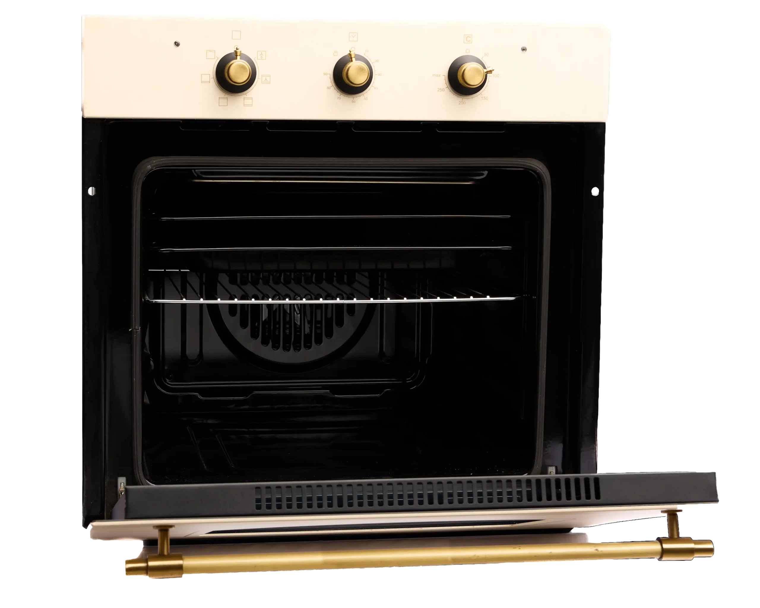 multifunctional electric oven 60cm beige0469 gm optimized